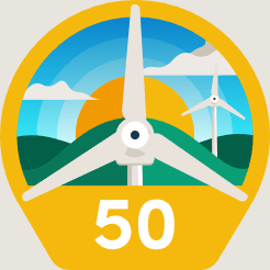 50 tonnes of CO2e avoided