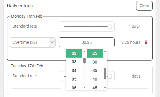 Featured image for “Generic timesheet (with overtime) example”